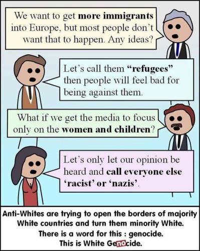 WhiteGenocideRefugees