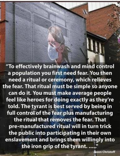 brain washing and mind control require fear