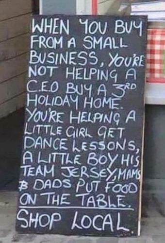 shop local
