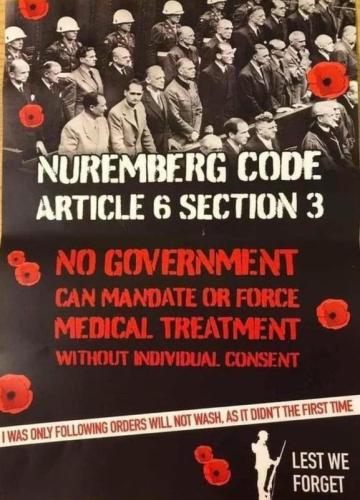 Nuremburg Code 6-3