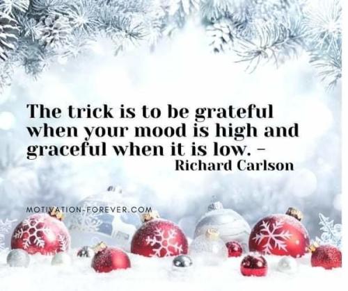 Grateful and graceful