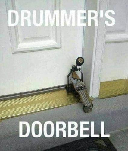 drummer doorbell