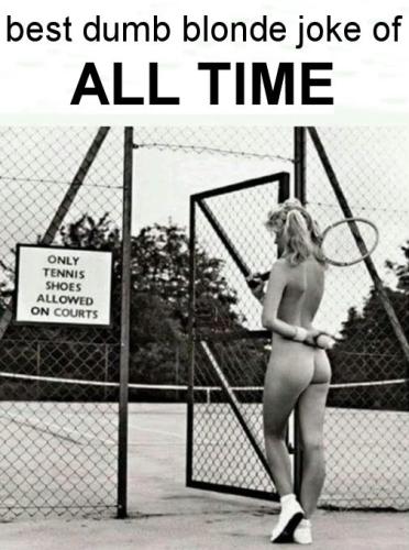 best dumb blonde joke