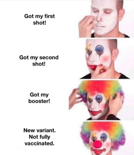 Vaxxed clowns
