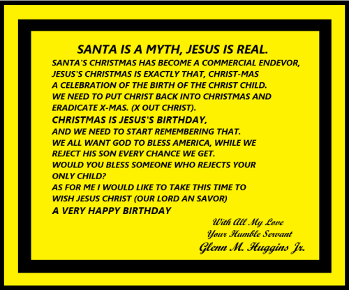 HAPPY BIRTHDAY JESUS 4