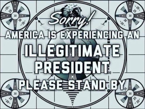 BIDEN ILLEGITIMATE PRESIDENT