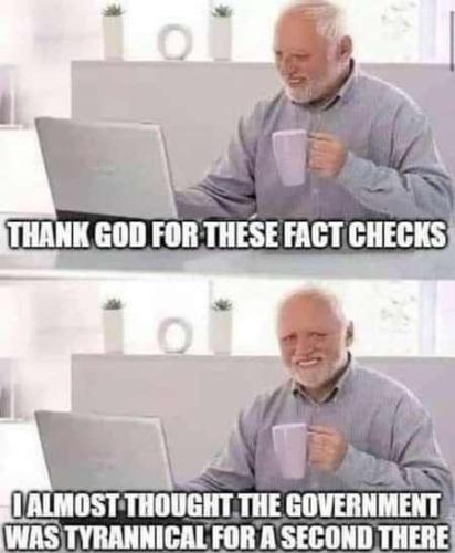Fact chechers tyranical govt