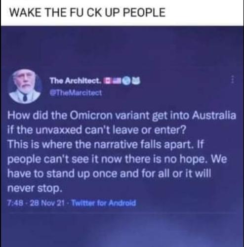 Wake the Fu ck Up People