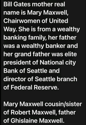 Bill Gates Mom Mary Maxwell