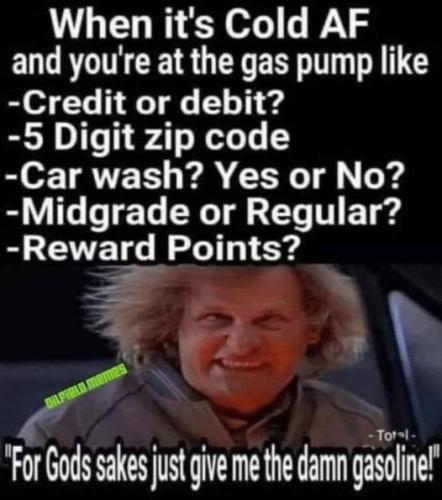 just give me the gas
