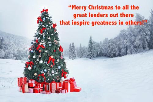 Merry Christmas Leaders