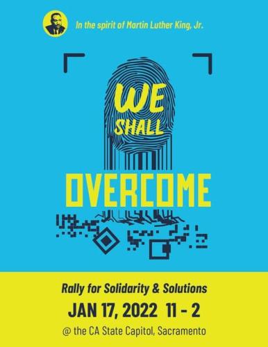 Sacramento, CA - Jan 17 - Rally for Solidarity