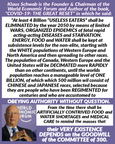 KKKlaus Schwab on Useless Eaters