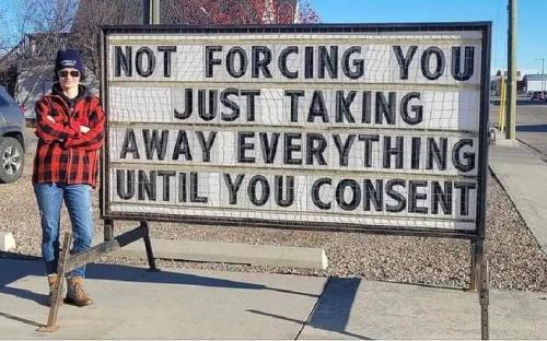 taking away everything