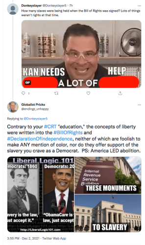 @donkeyslayer5 joke punchline slaves slavery bill of rights constitution