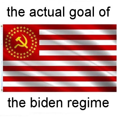 the actual goal of the biden regime