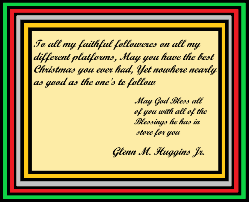 to all my faithful followers