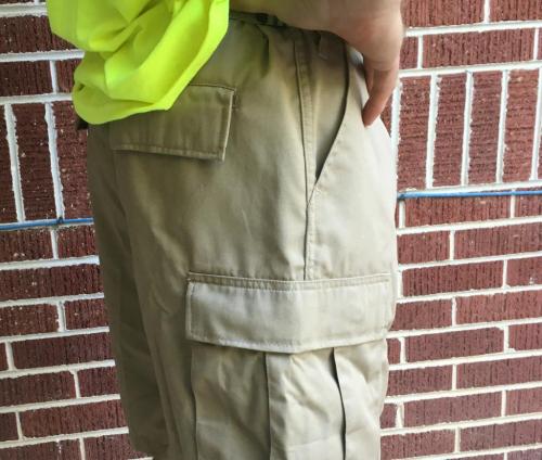 Khaki shorts Rothco Military Surplus Dalton GA BearTrax side