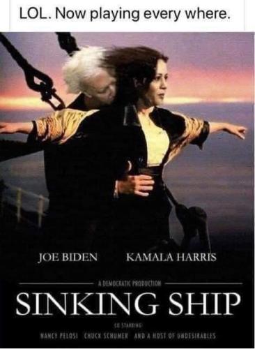 Sinking ship