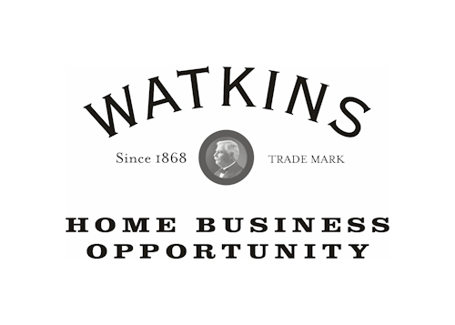 small watkins logo for business cards and letters