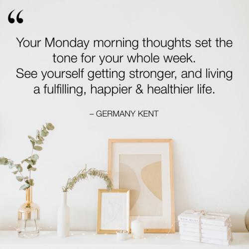 1-Monday Morning Thoughts