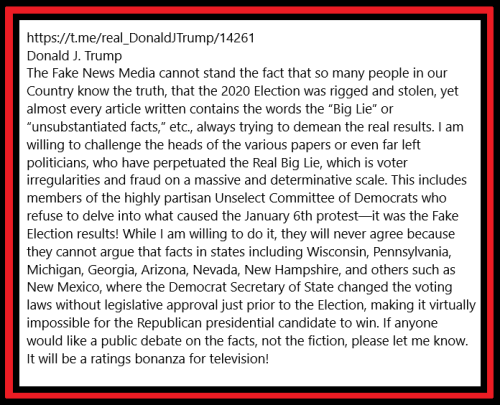 trump the people know