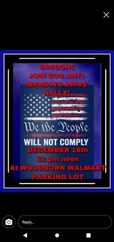 Oregon - Dec 18 - Rally
