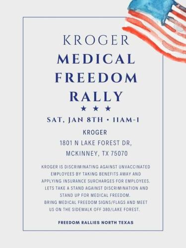 Kroger rally