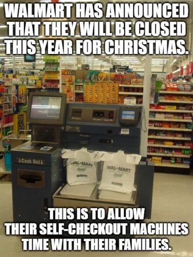 walmart closed for xmas