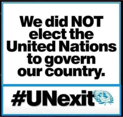 no to UN