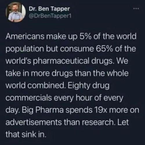 America's REAL DRUG PROBLEM