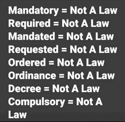 not a law