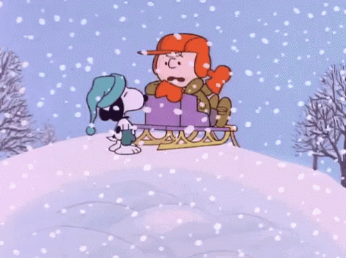 ! Snoopy - Happy Winter