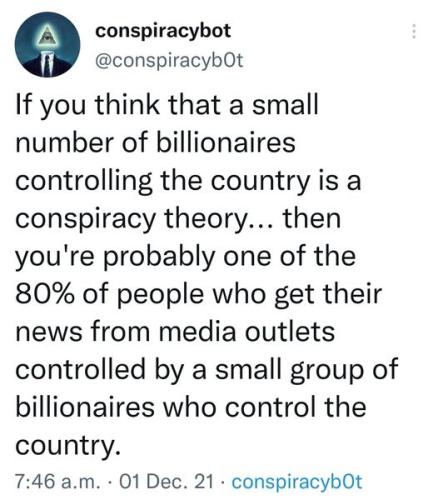 billionaire control