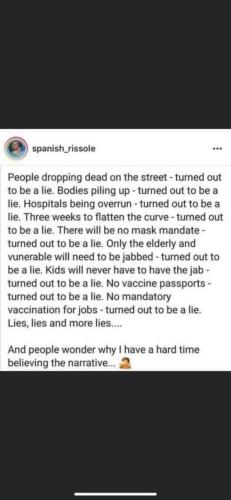 lies and more lies
