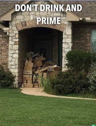 dont drink and Prime