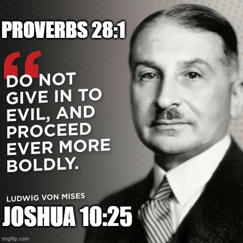 Mises Bold as a Lion