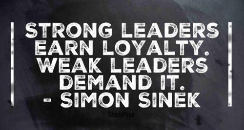 1-Leader loyalty