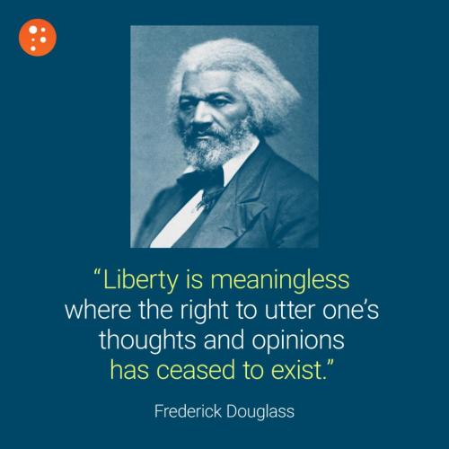 Free Speech - F. Dougless