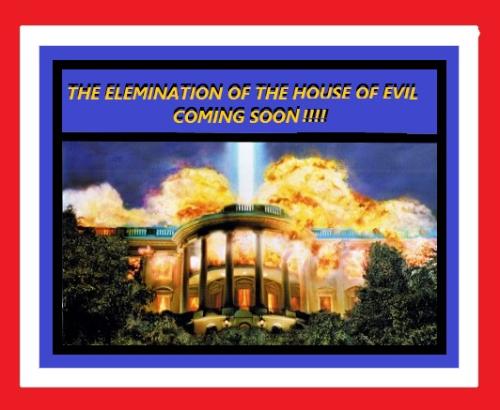 white house blown up