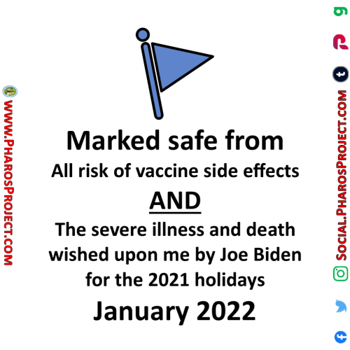 Facebook Marked Safe - COVID vax and death - Web-Social