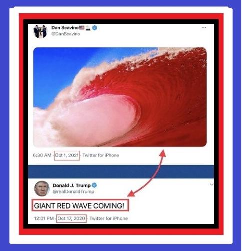 GIANT RED WAVE COMING