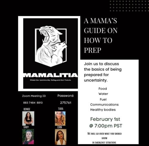 Webinar - Feb 1, 2022 - A Mama's Guide on How to Prep
