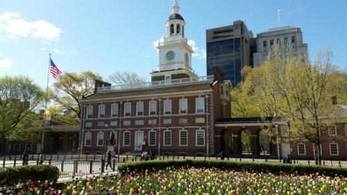 Independence Hall Spring 2