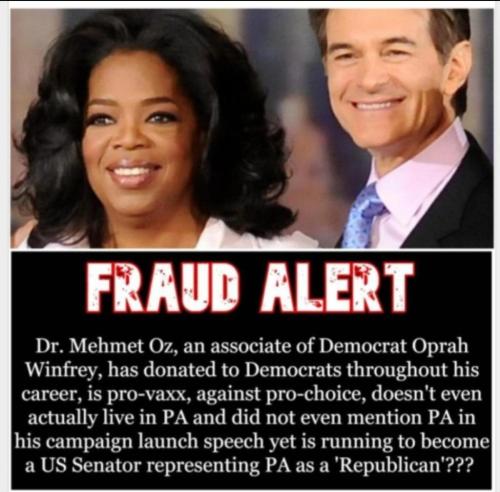 Dr. OZ Fraud Alert