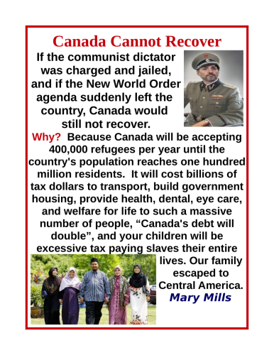 Canada cannot recover