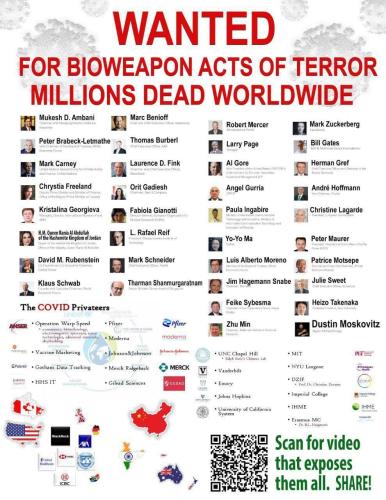 Wanted for acts of terror