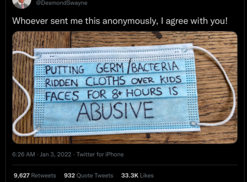 Inhaled fermented bacteria in masks