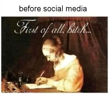 before social media