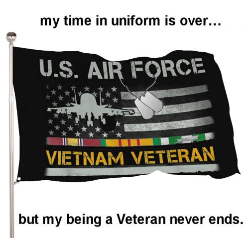 my time in uniform is over